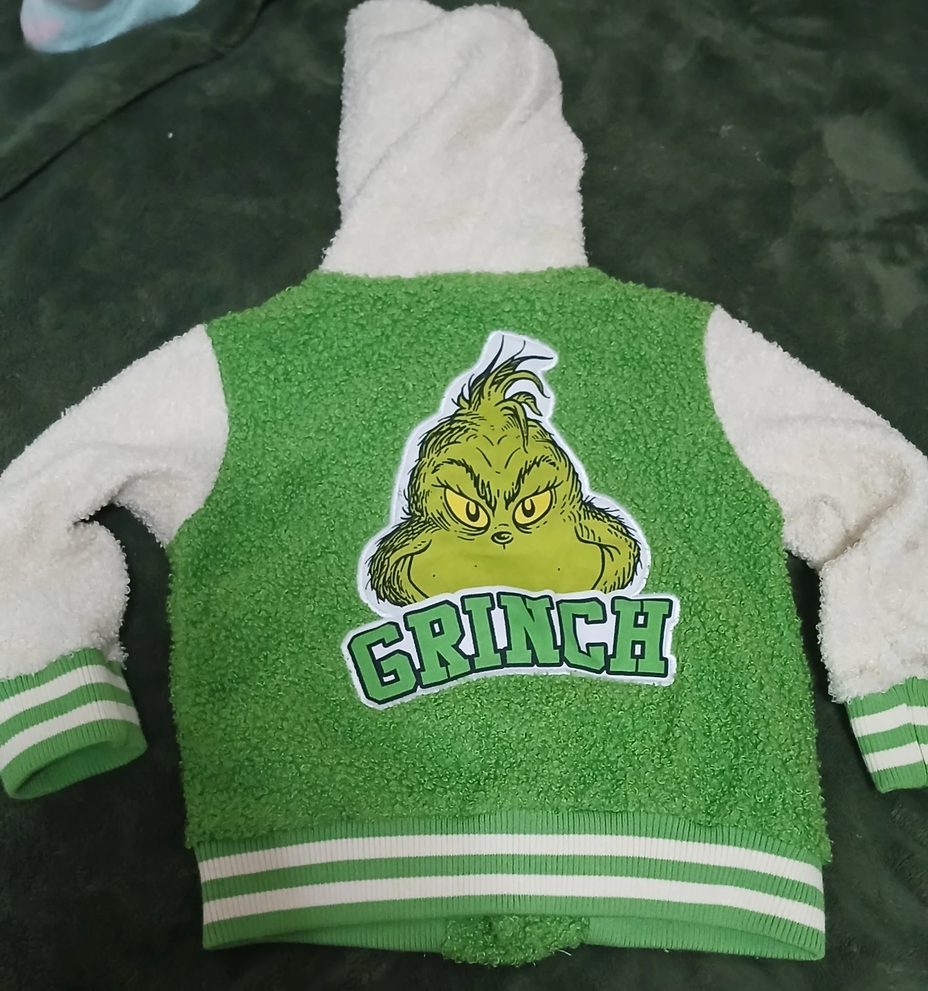 Kids Clothing Bundle - Grinch Jacket, Gap Sweater, Shorts & Tops - photo 5