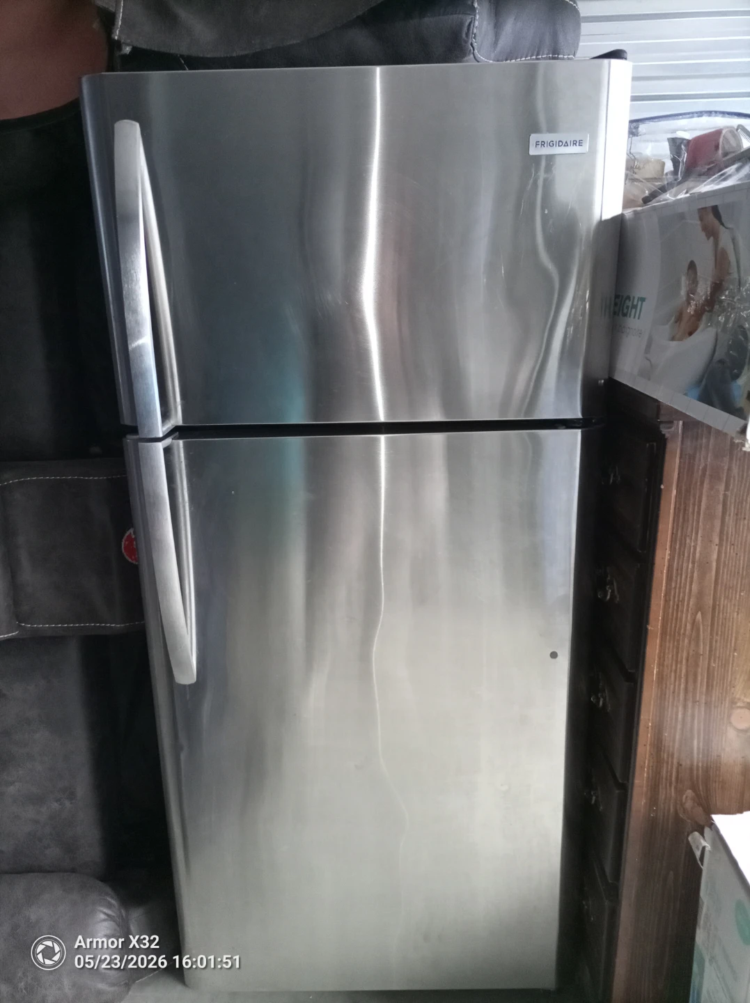Frigidaire Stainless Steel Refrigerator