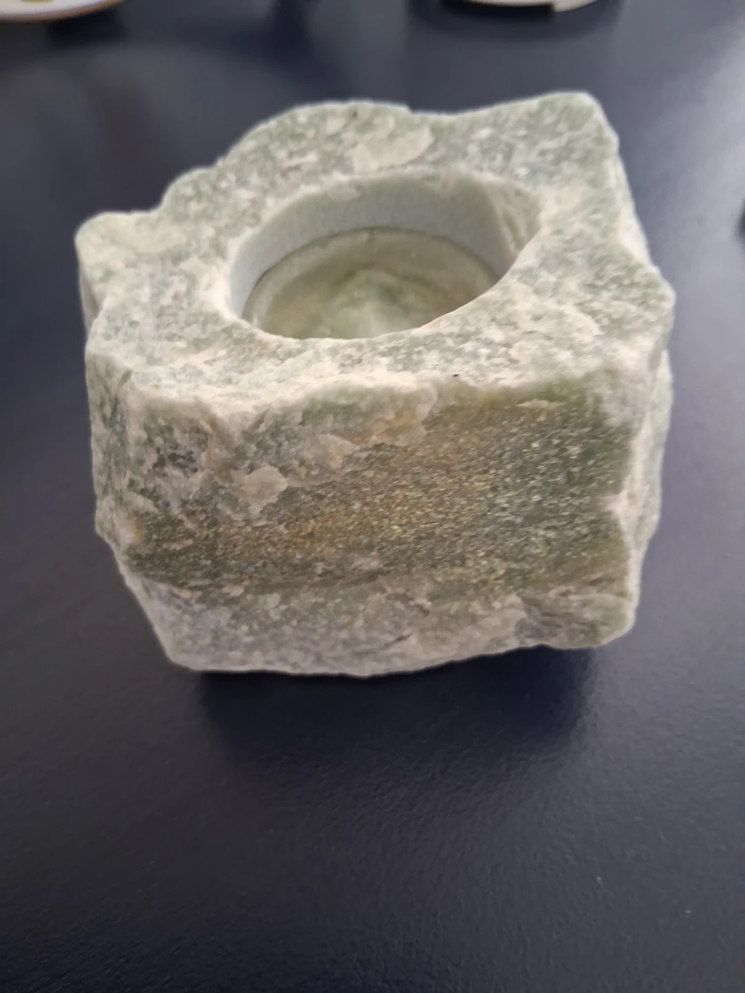 Green Quartz Candle Holder Gemstone - photo 2