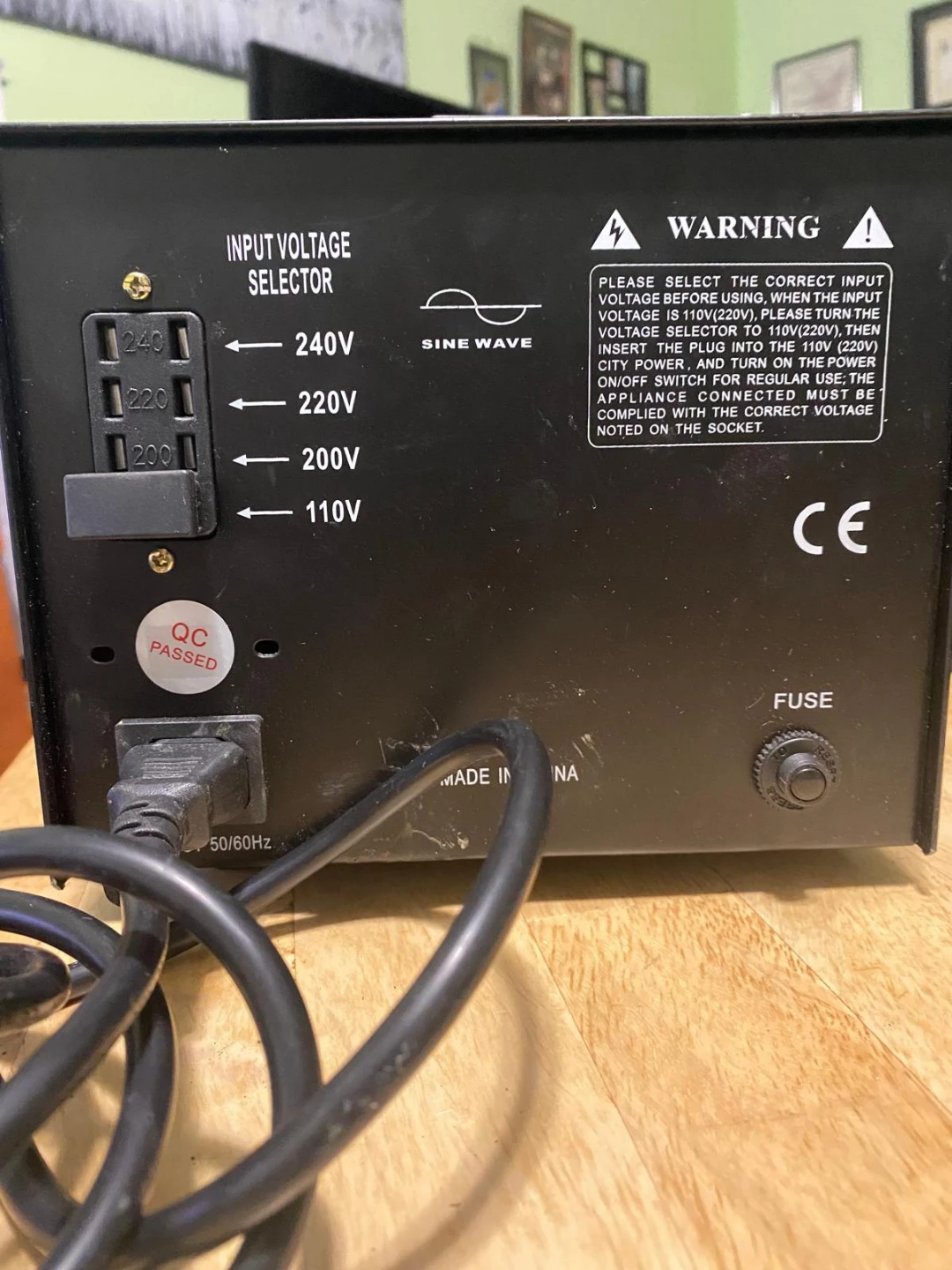 Step Up & Down Voltage Transformer STU-2000 - photo 2