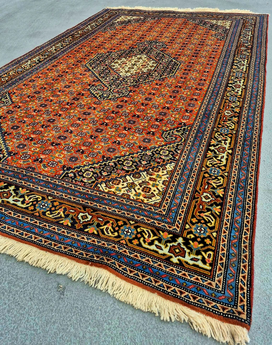 Large Hand Woven Wool Carpet Area Rug From Iran - photo 3