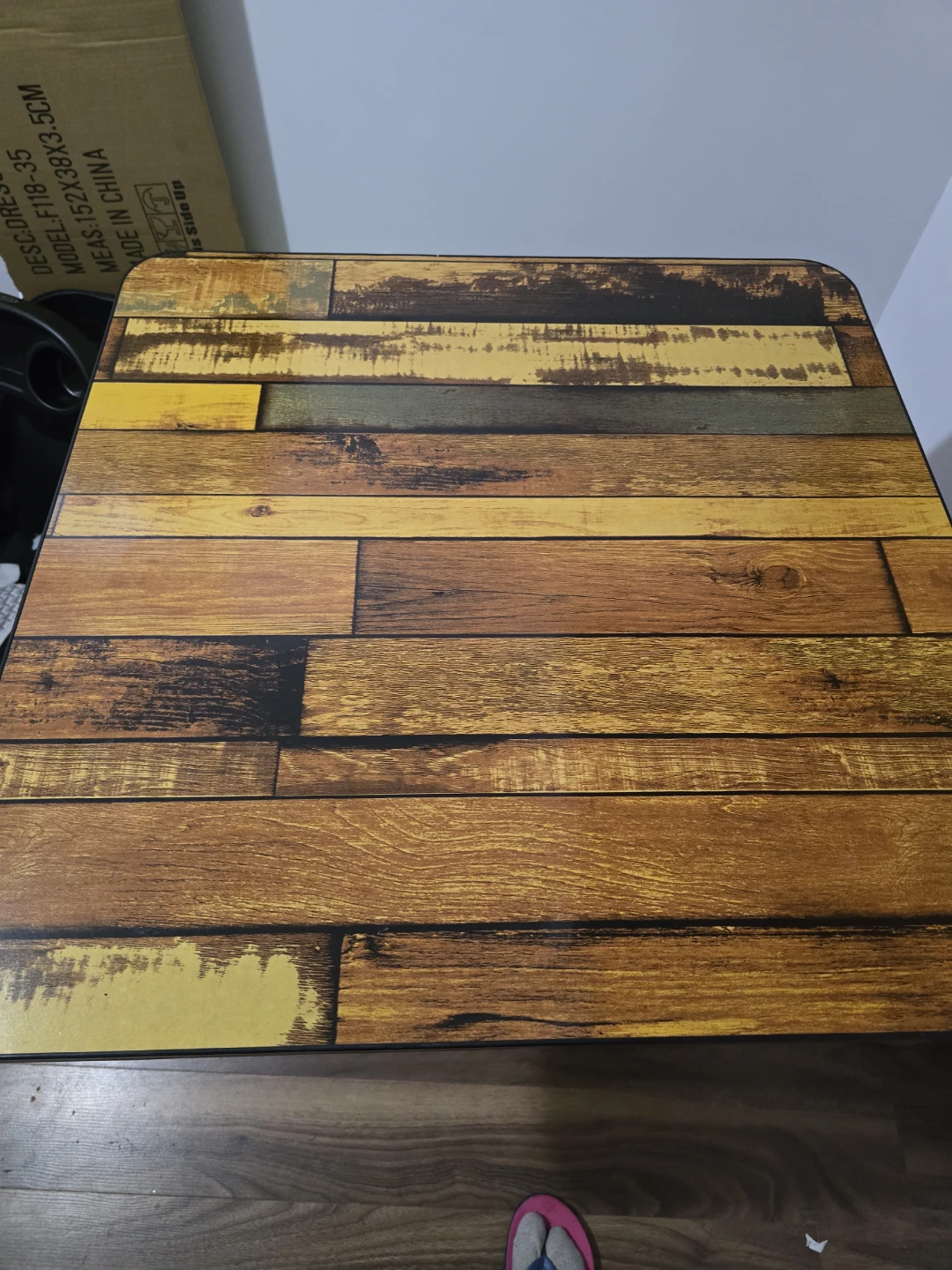 Folding Table - Wood Look
