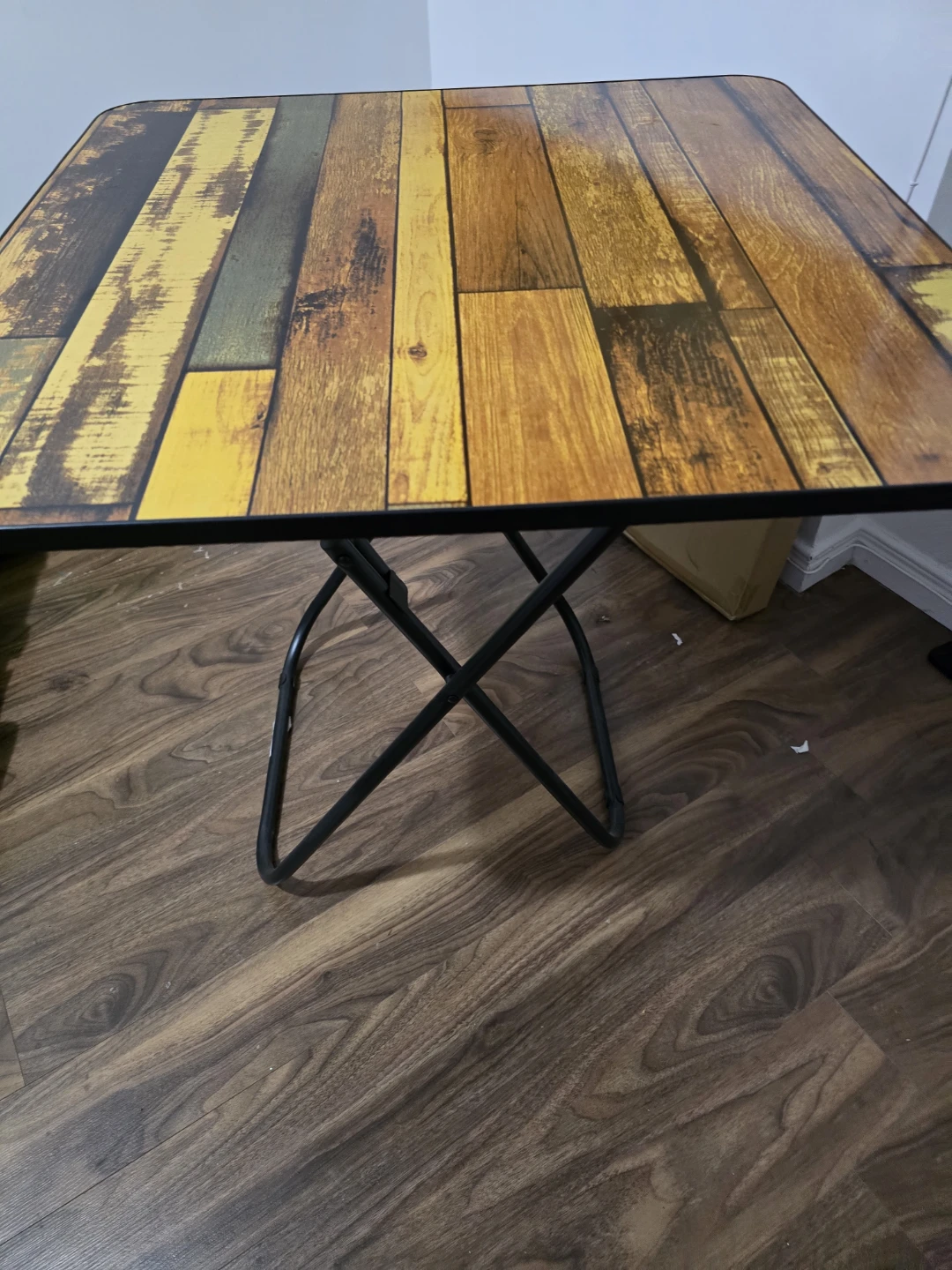 Folding Table - Wood Look - photo 2