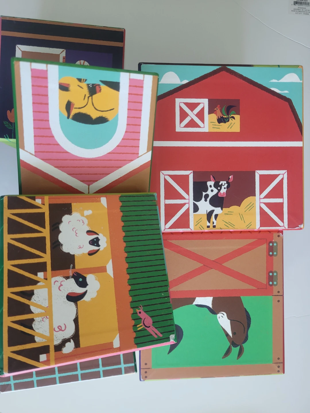 Crocodile Creek Barnyard 123 Stack N' Play Nesting Blocks - photo 3