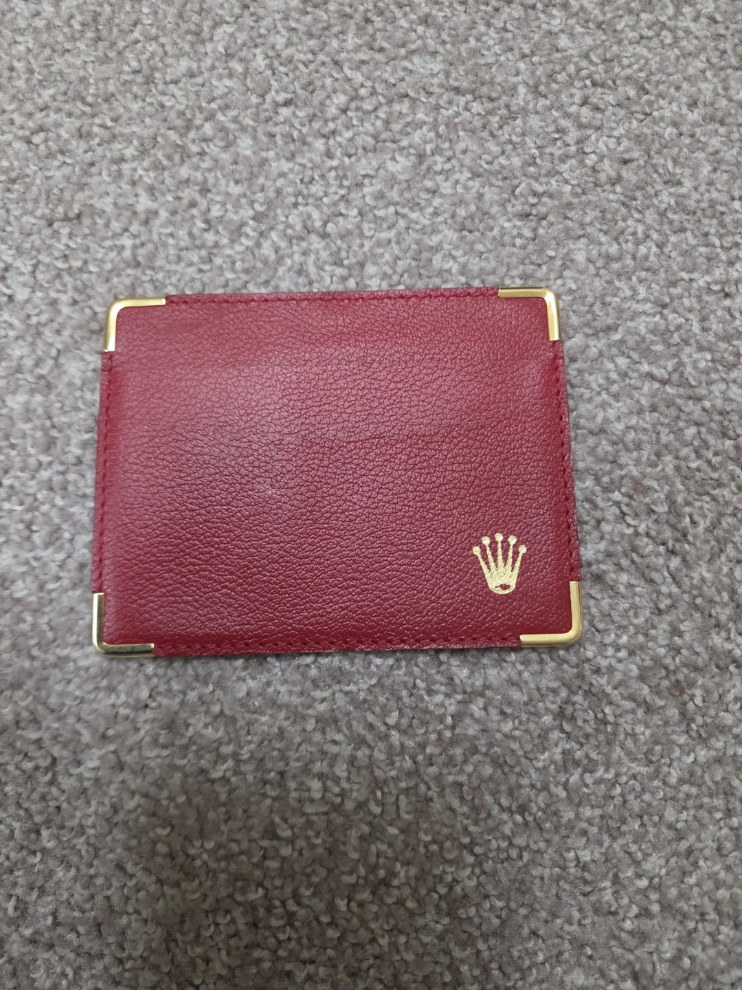 Rolex Card Holder with Cleaning Cloth