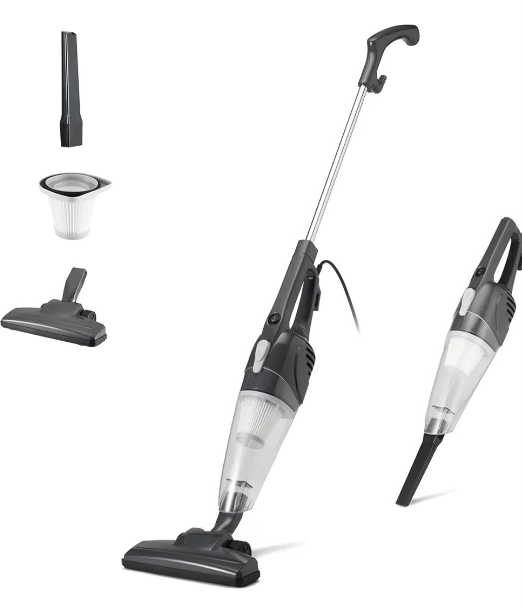 AMAZON BASICS 2-IN-1 CORDED  VACUUM CLEANER - BLACK/GREY