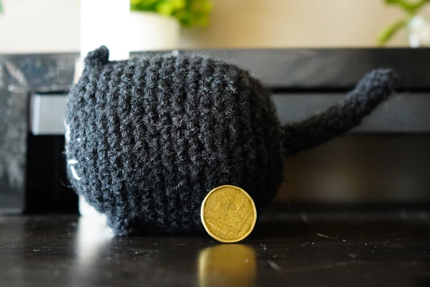 Crocheted Cat Plushies (Black & Grey) - photo 3