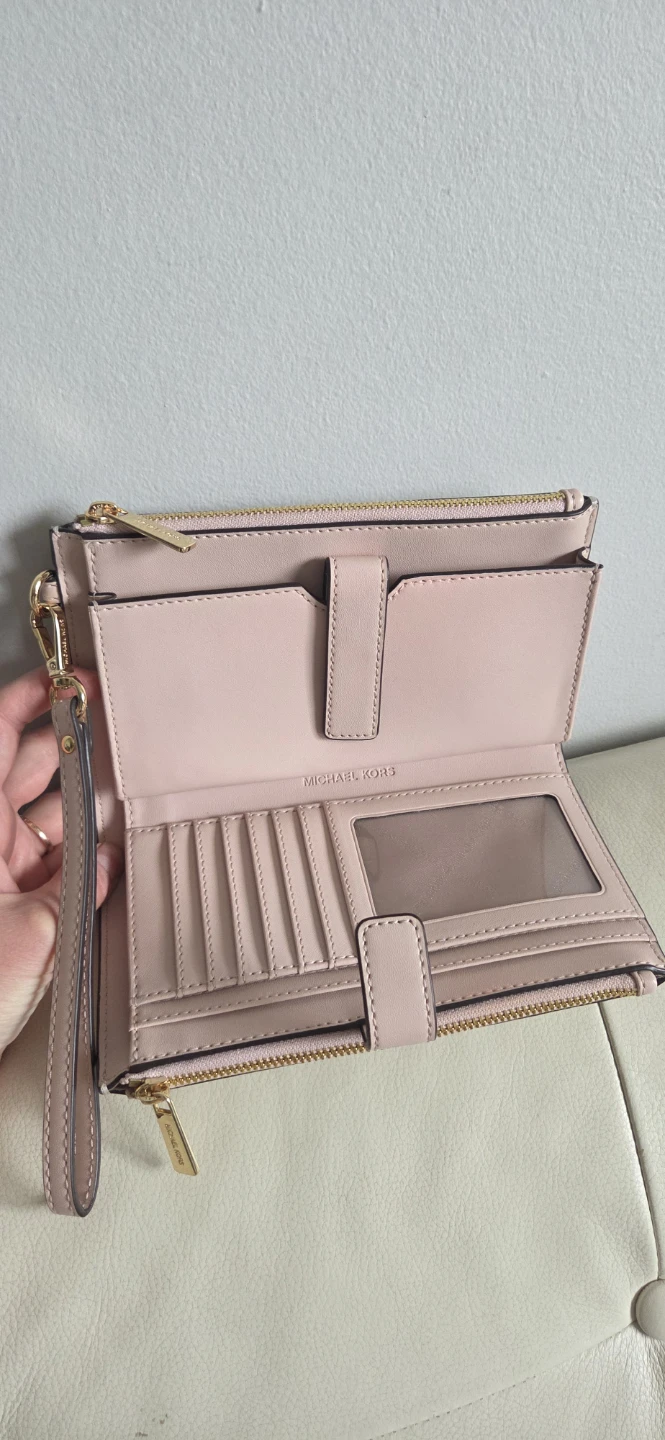Michael Kors Signature Logo Wristlet Wallet - photo 2