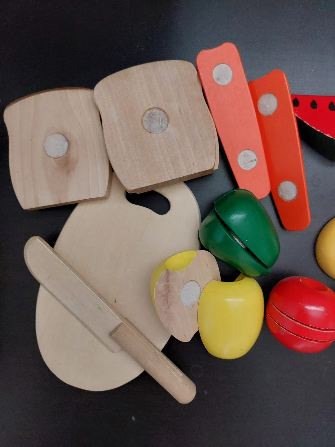 Wooden Play Food Set - photo 3