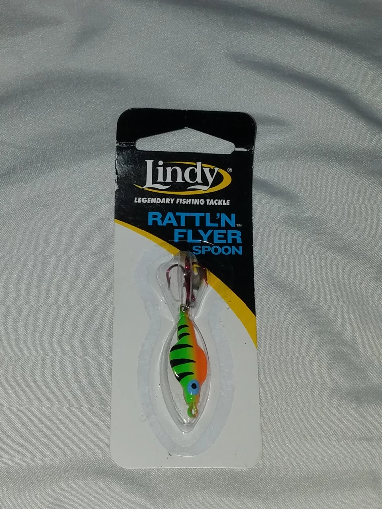 Lindy Rattl'n Flyer Spoon Fishing Lure
