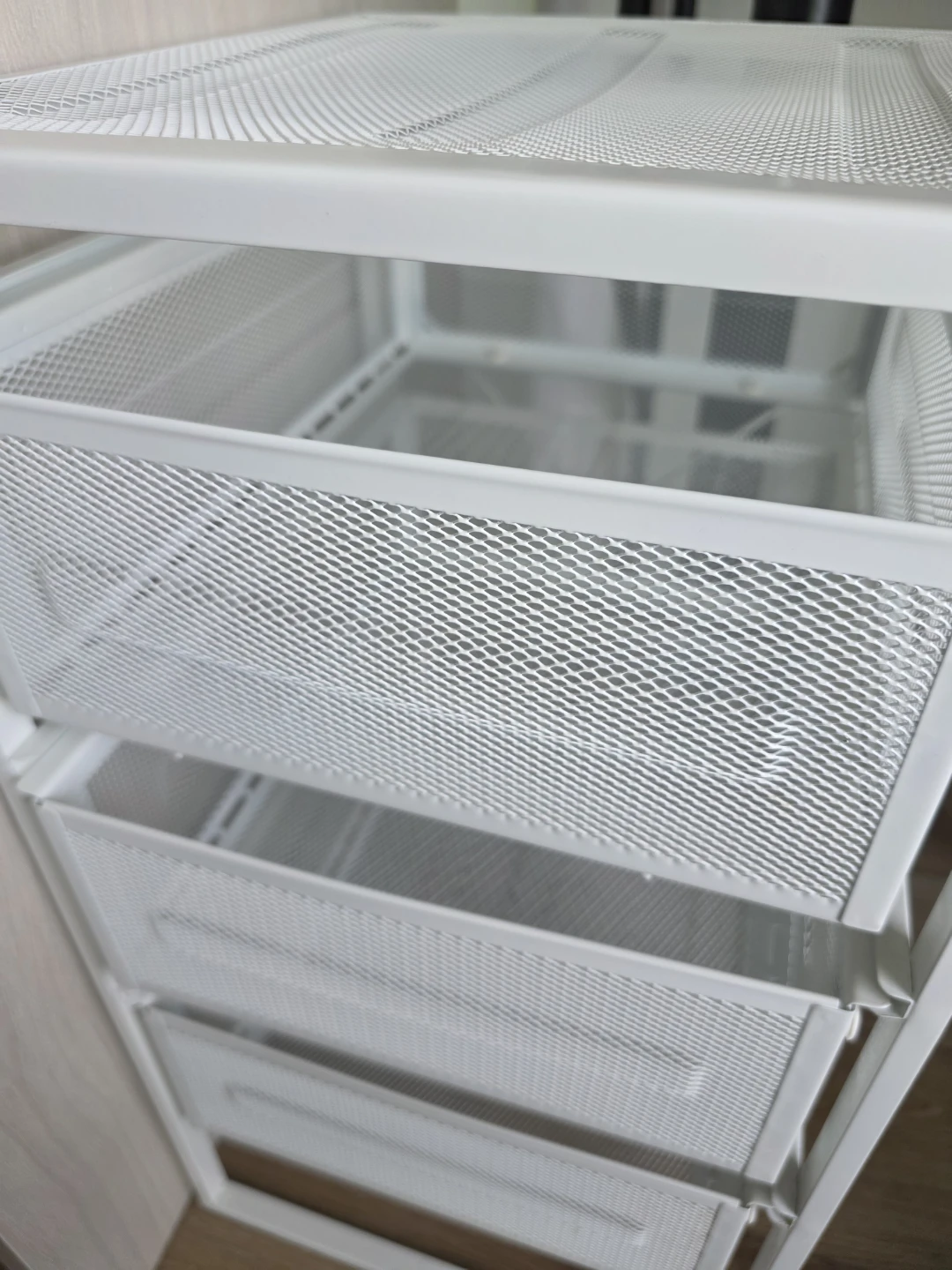 Ikea White 3-Drawer Storage Cart - photo 2