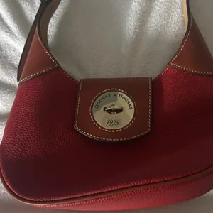 Dooney & Bourke Red Leather Shoulder Bag