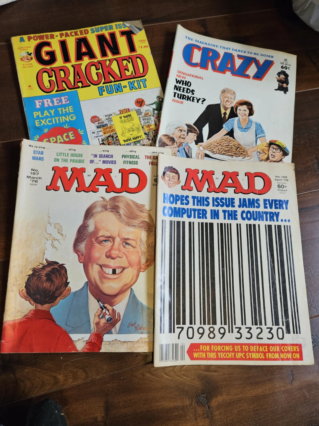 MAD Magazine Lot - Issues 197 & 198