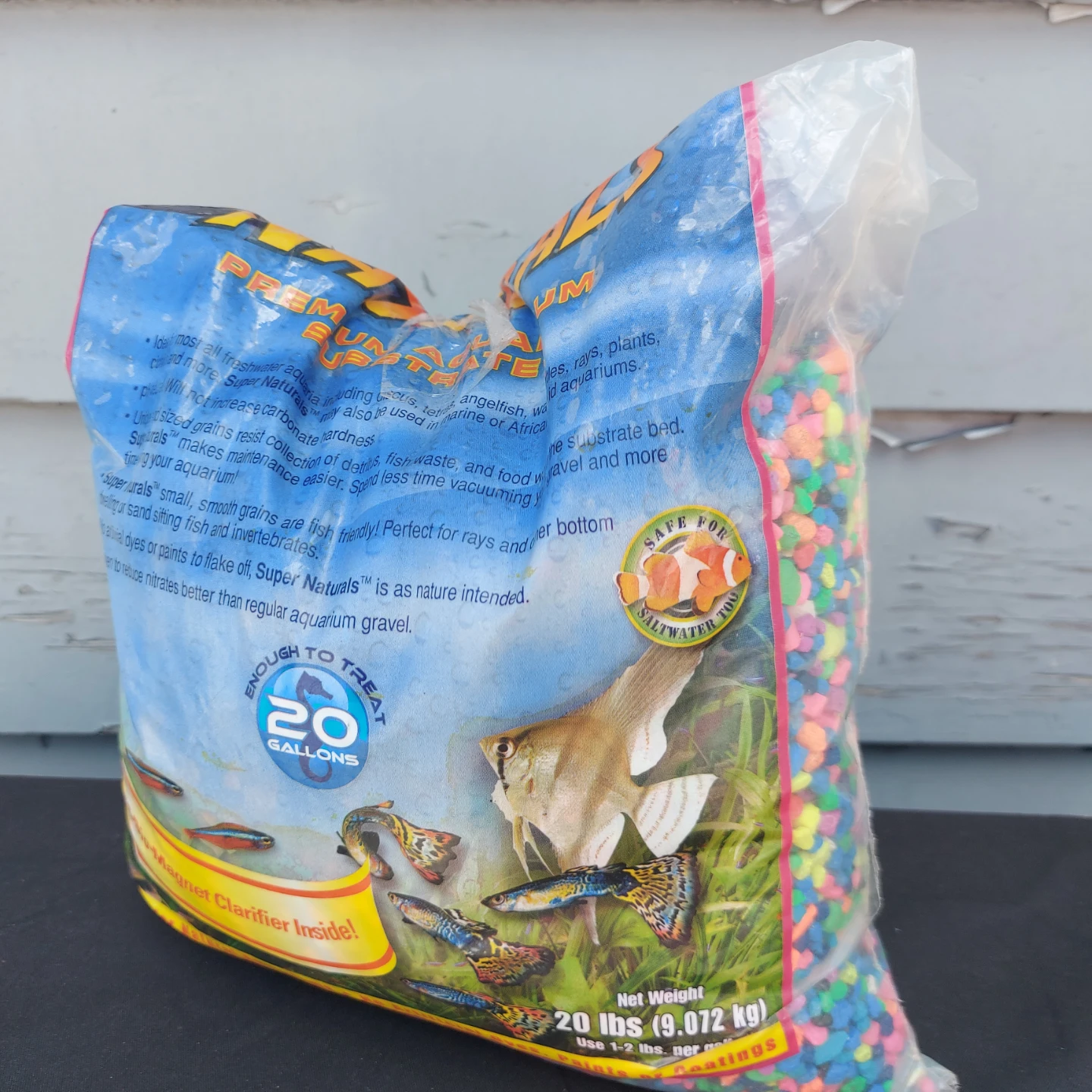 NEW- Super Naturals Aquarium Gravel 14 lbs