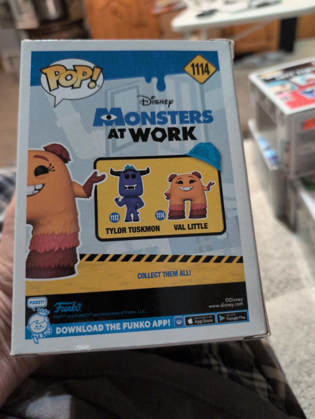Funko Pop! Disney Monsters at Work Val Little #1114 Vinyl Figure - photo 2