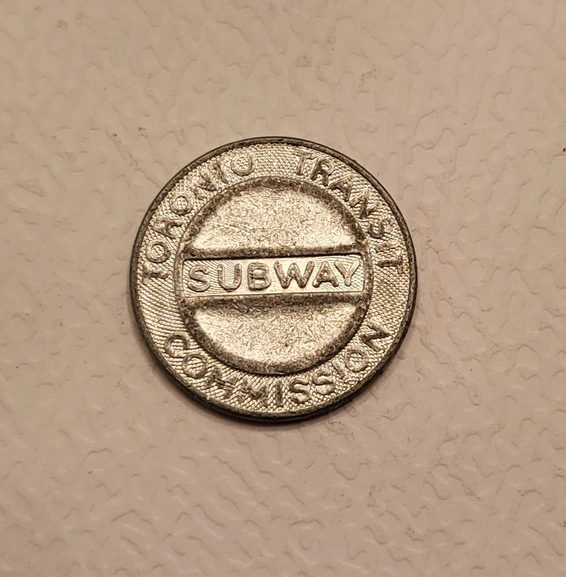 Vintage Toronto Transit Commission Subway Token