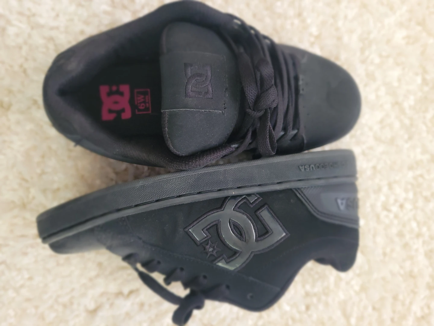 DC Shoes Women's Clemente Black Skate Shoes Size 6 UK - photo 4