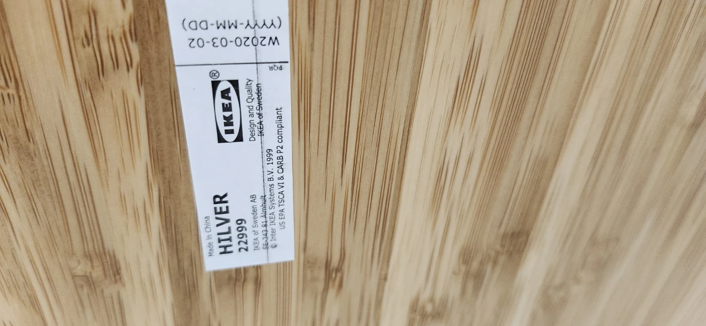 Ikea bamboo top desk - photo 5