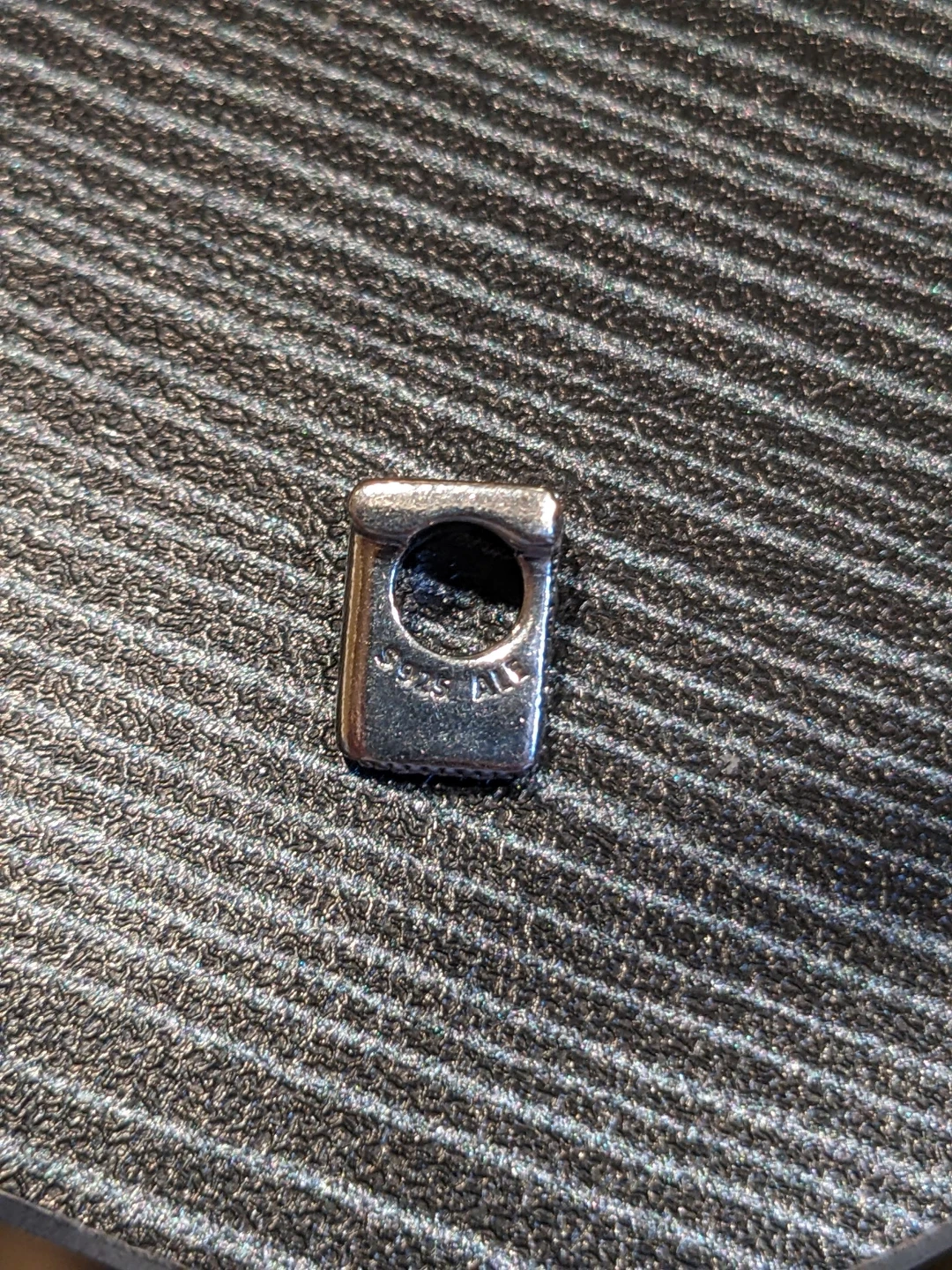Pandora Sterling Silver "T" Charm - photo 3