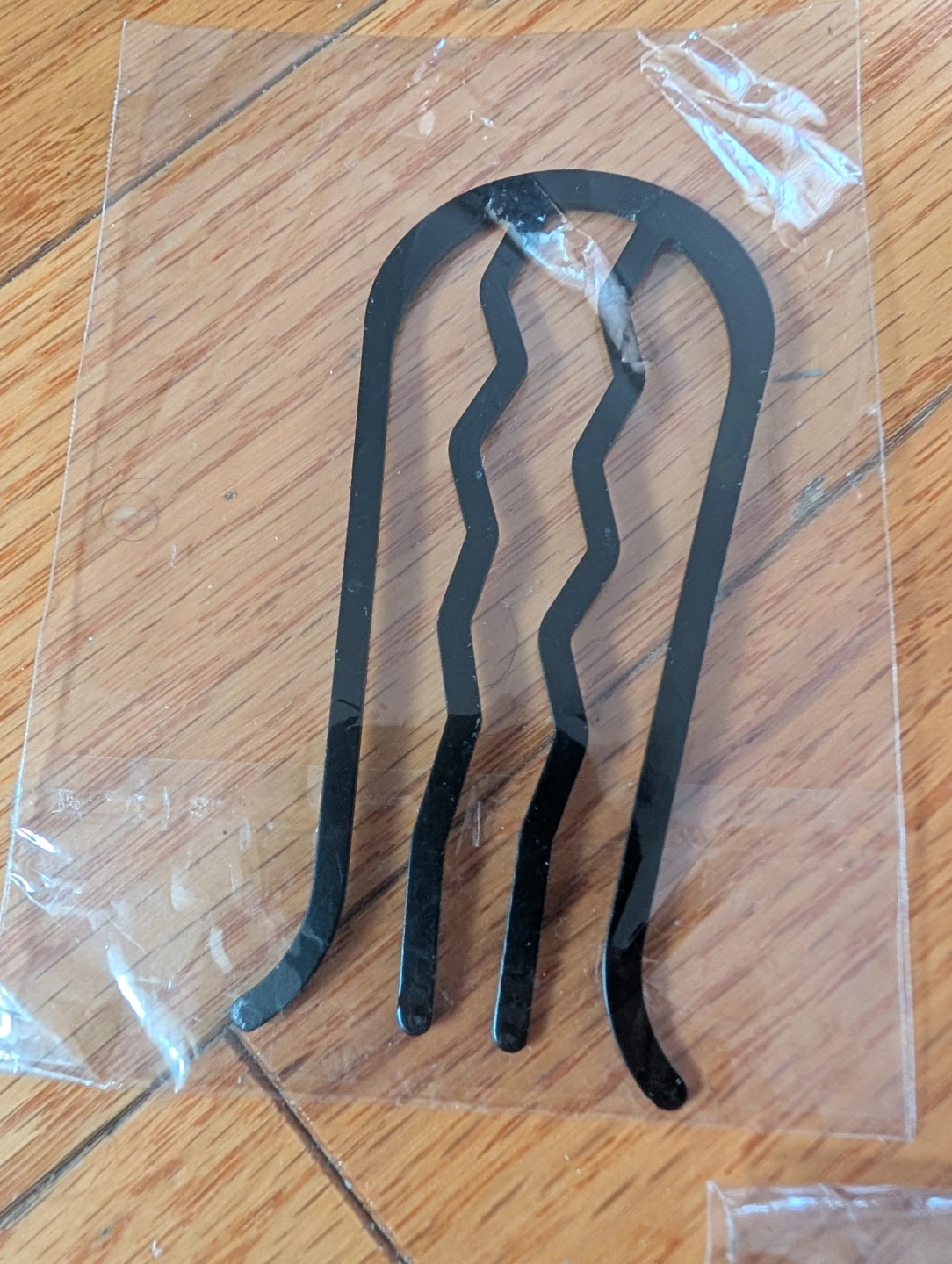 Black Hair Combs - Set of 3 - photo 2