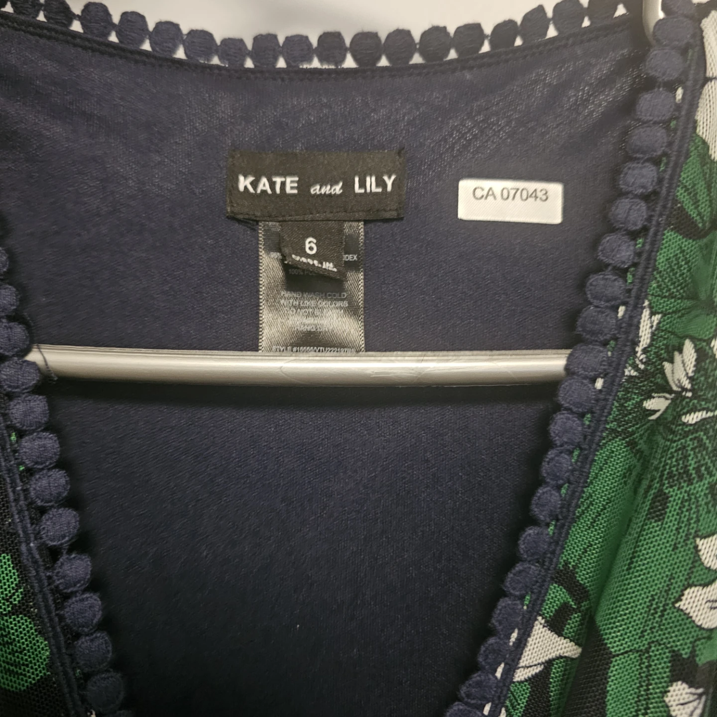 KATE AND LILY Floral Maxi Dress Size 6 - photo 4