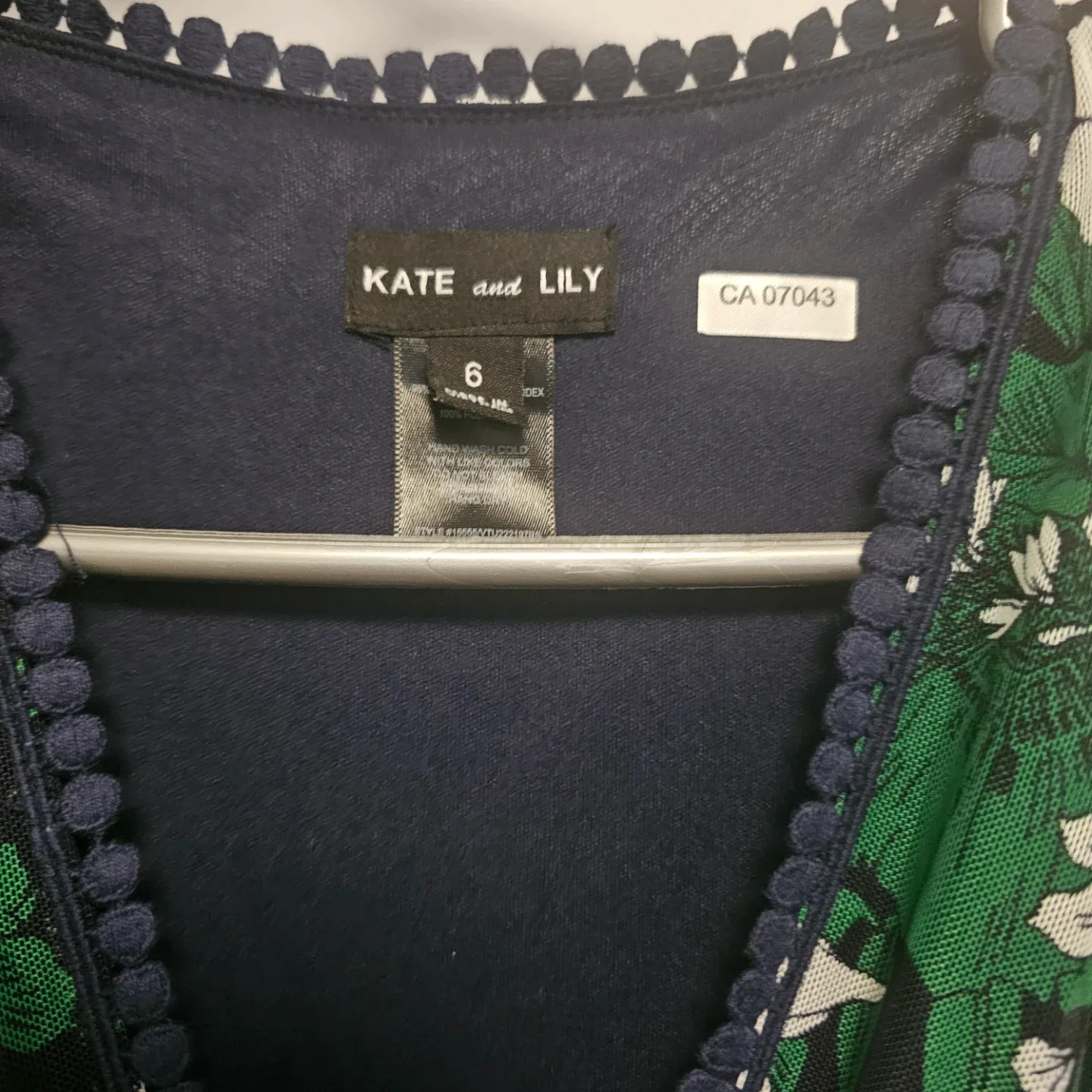 KATE AND LILY Floral Maxi Dress Size 6 - photo 4
