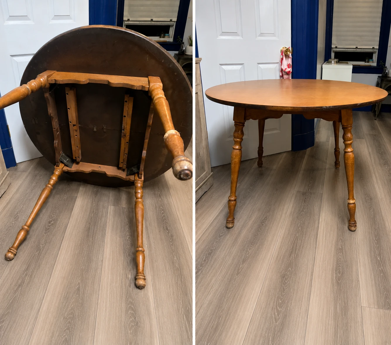 Vintage Farmhouse Round Table - photo 2