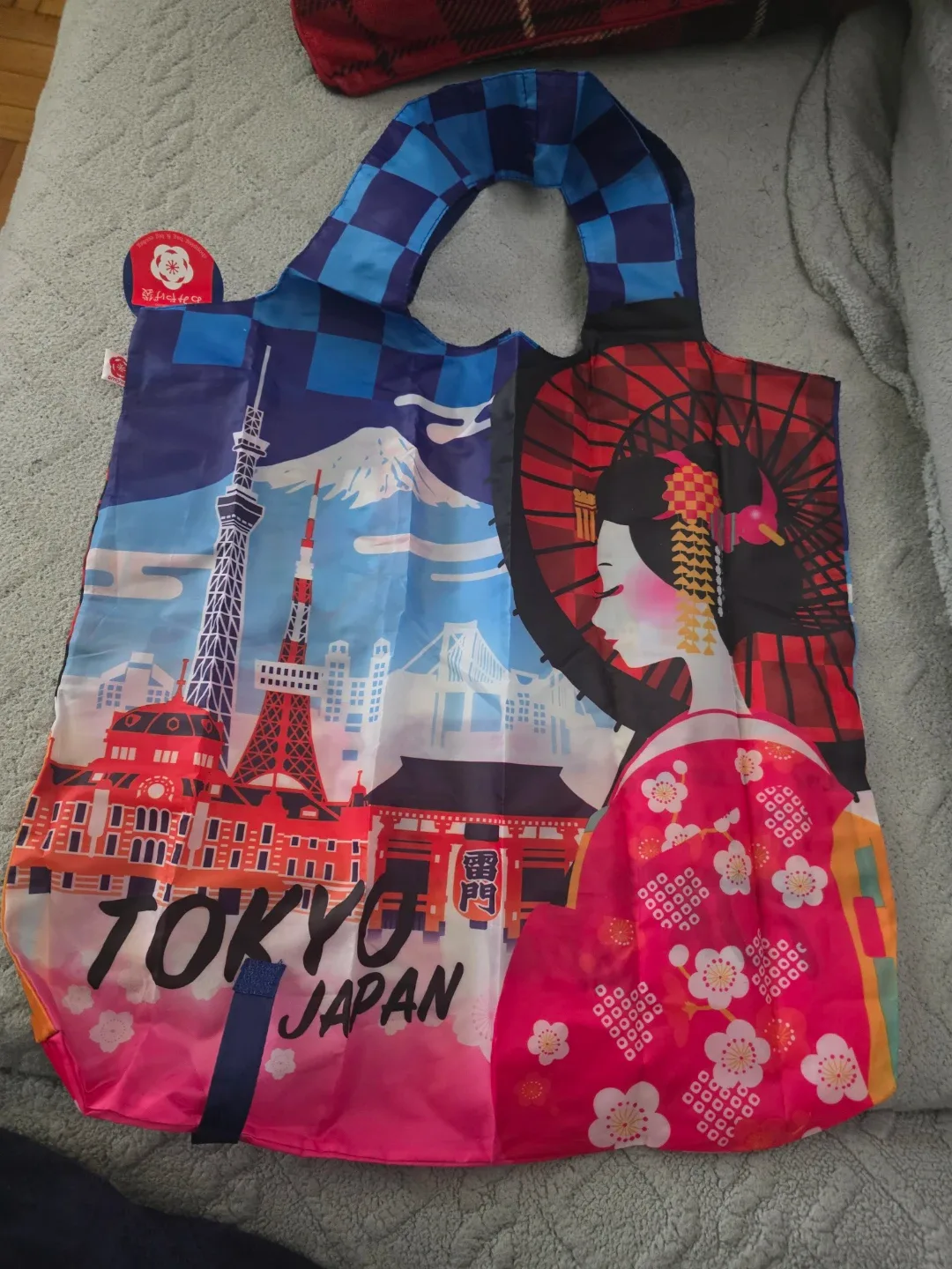 Tokyo Japan Reusable Shopping Bag