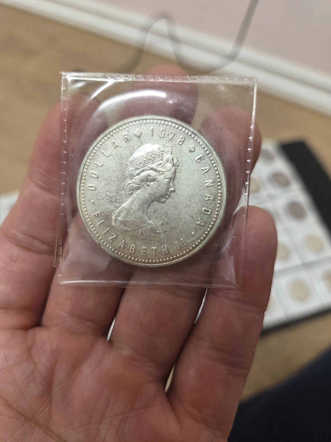 1978 Edmonton Olympic Canada Dollar Coin