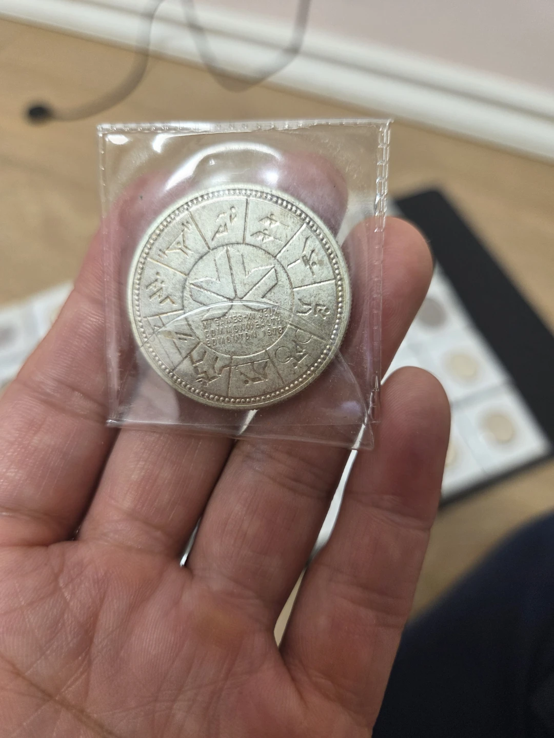 1978 Edmonton Olympic Canada Dollar Coin - photo 2