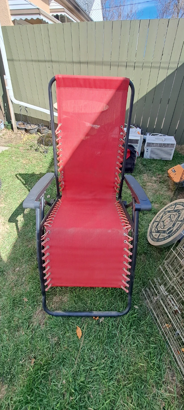Red Zero Gravity Chair - photo 4
