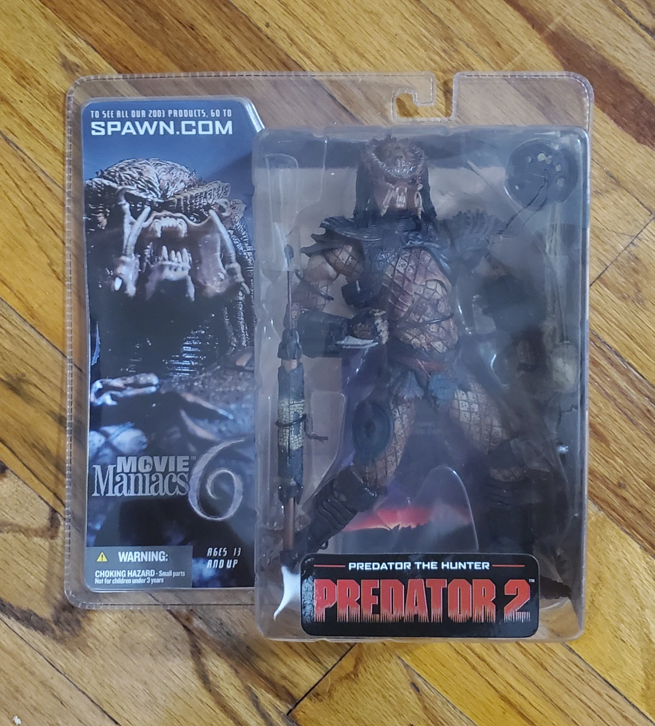 Predator 2 The Hunter Action Figure (Movie Maniacs)