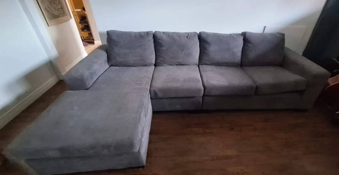 Grey Sectional Sofa - photo 4