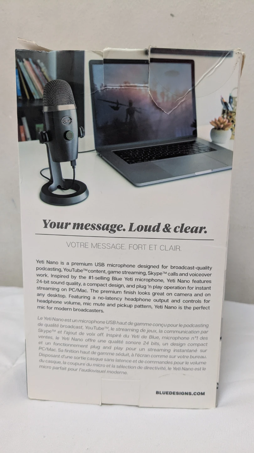 Blue Yeti Nano USB Microphone for Recording & Streaming - photo 3
