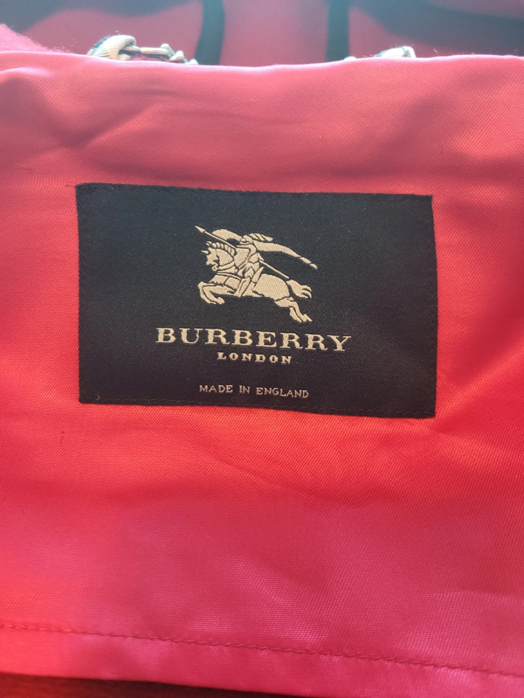 Burberry London Red Wool Duffle Coat - photo 2