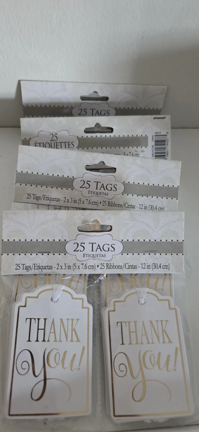 Thank You Tags with Ribbons - photo 2