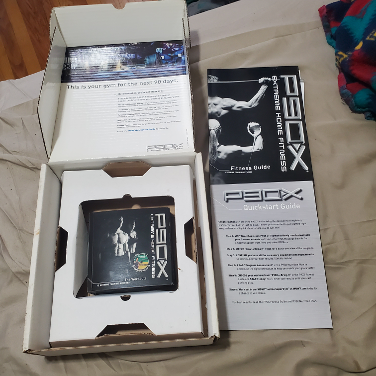 P90X Extreme Home Fitness Workout DVDs and Guides