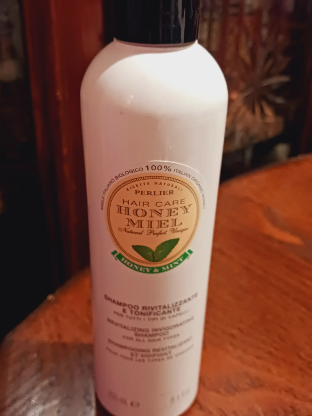 New !! Perlier Honey Miel Revitalizing Shampoo
