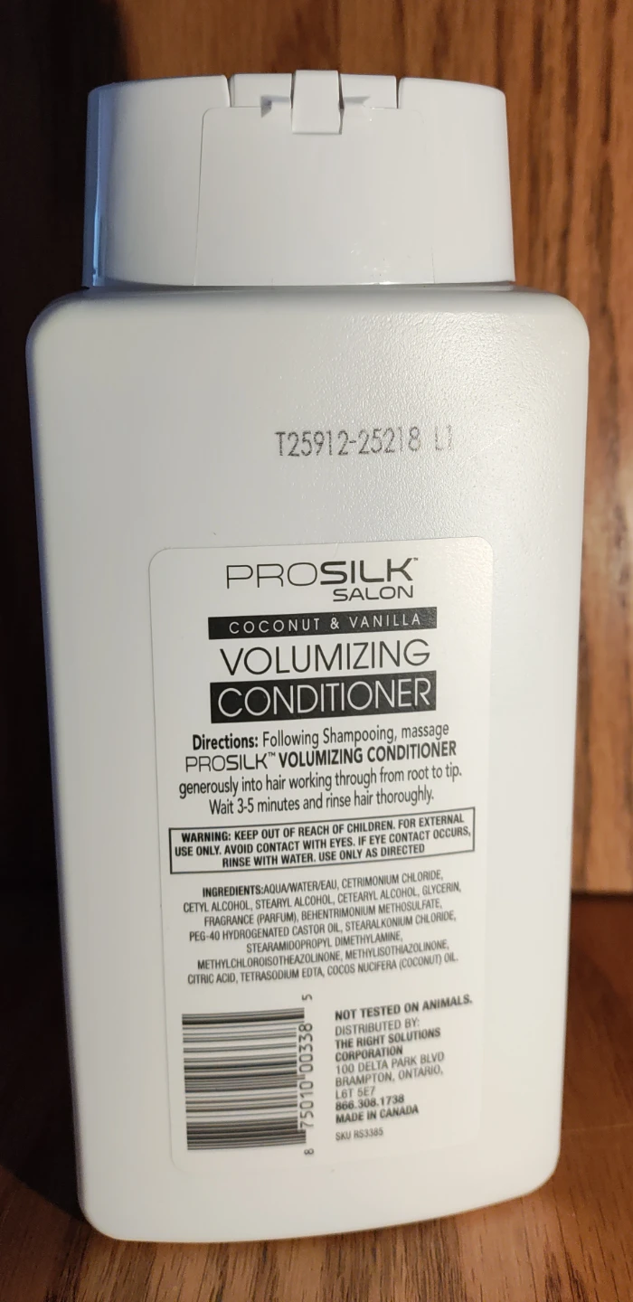 ProSilk Salon Coconut & Vanilla Volumizing Conditioner 15 oz - photo 2