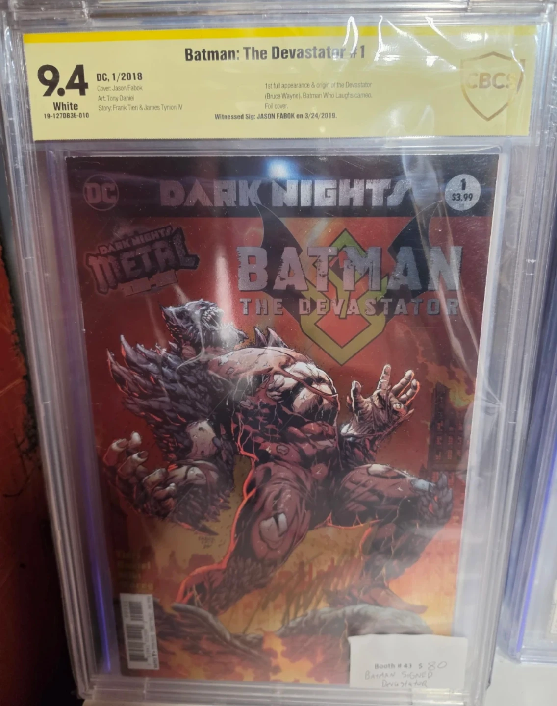 Batman: The Devastator #1 Comic Book (Graded 9.4)