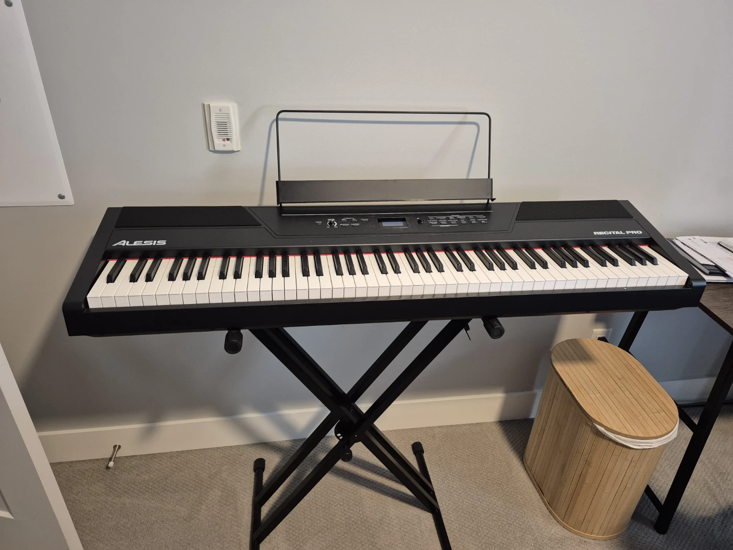 Alesis Recital Pro 88-Key Digital Piano with Stand - photo 2