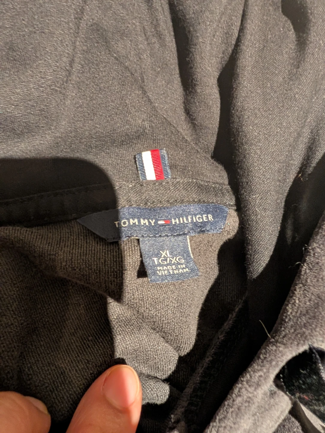 Tommy Hilfiger Velour Hoodie XL - photo 2