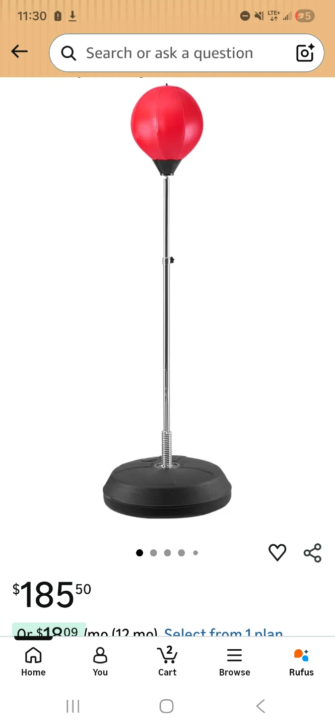 VEVOR Punching Bag, Reflex Boxing Bag - Kids & Adults
