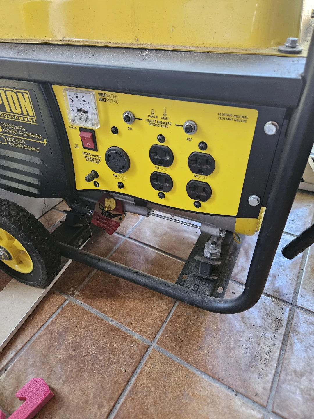 Champion 4000 Starting Watts Generator - photo 3