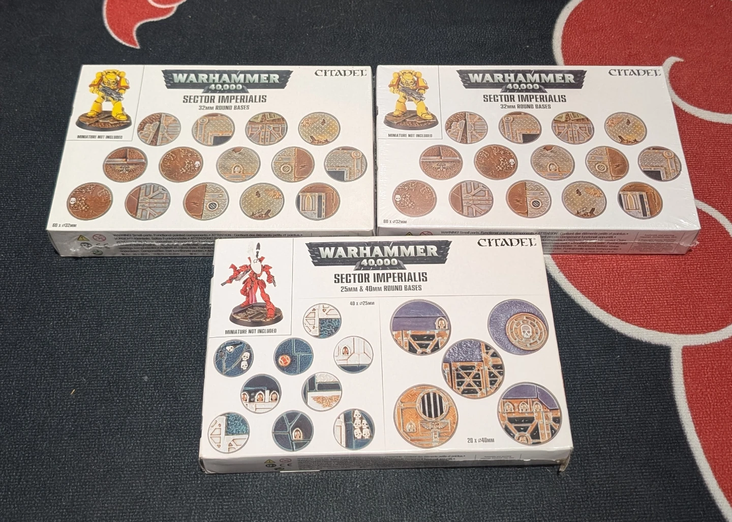 Warhammer 40,000 Citadel Sector Imperialis Bases (25mm & 40mm)