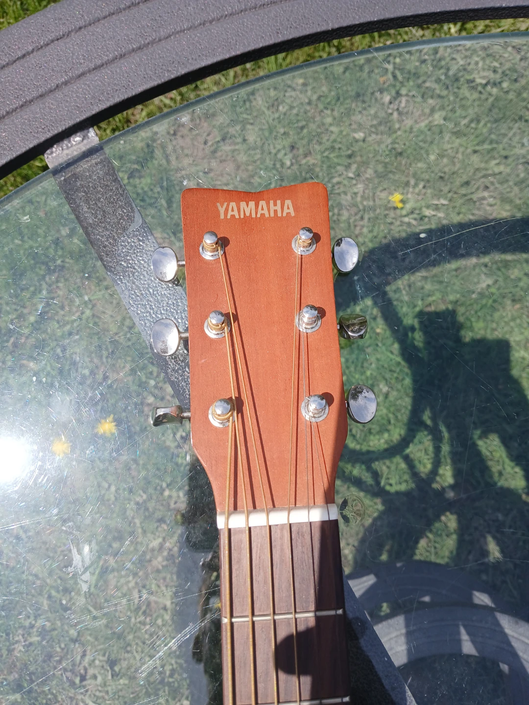 Yamaha 3/4 Size Acoustic Guitar - photo 3