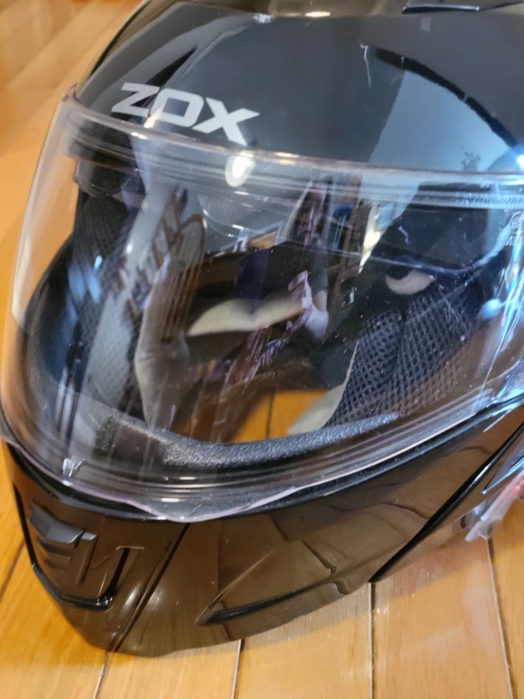 ZOX Condor Motorcycle Helmet - Black - photo 2