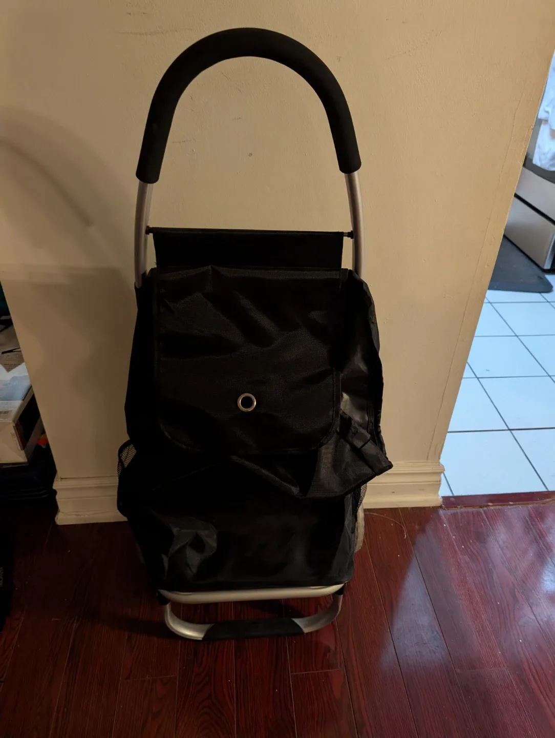 Black Shopping Cart Trolley