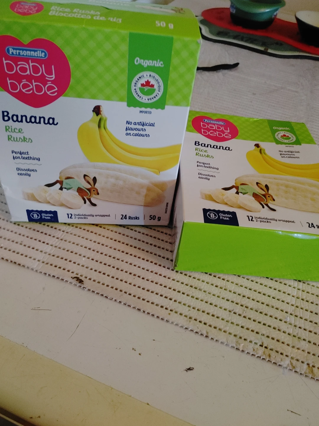 Personnelle Baby Banana Rice Rusks - 50g