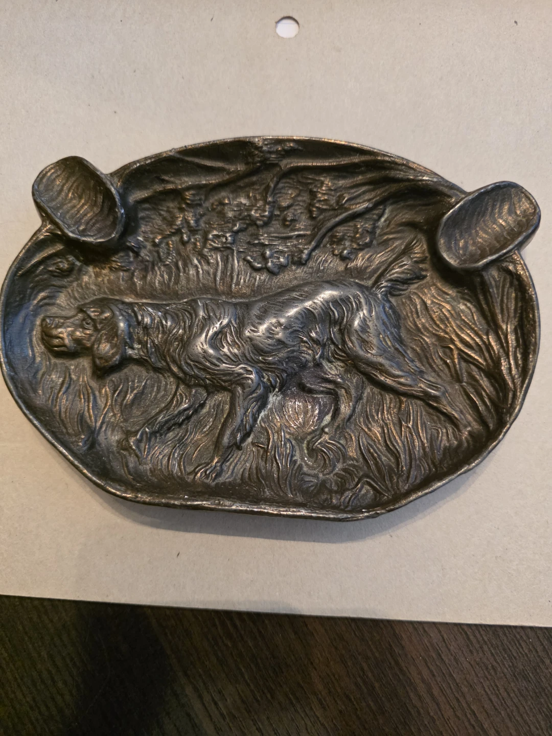 Vintage Brass Ashtray